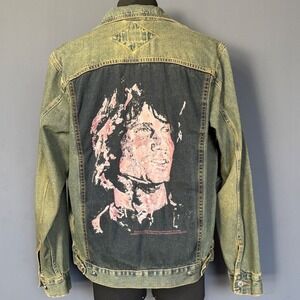 Rare BC Ethic Jim Morrison Denim Trucker Jacket | Size Med | The Doors
